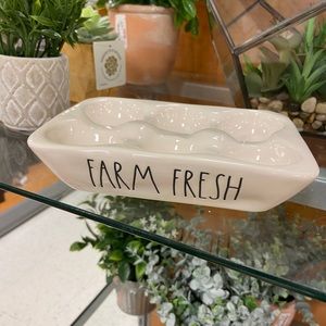 Rae Dunn FARM FRESH Egg Holder